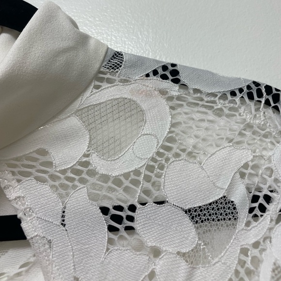 Nookie Lady Lace Midi Dress in White Medium - Picture 9 of 14